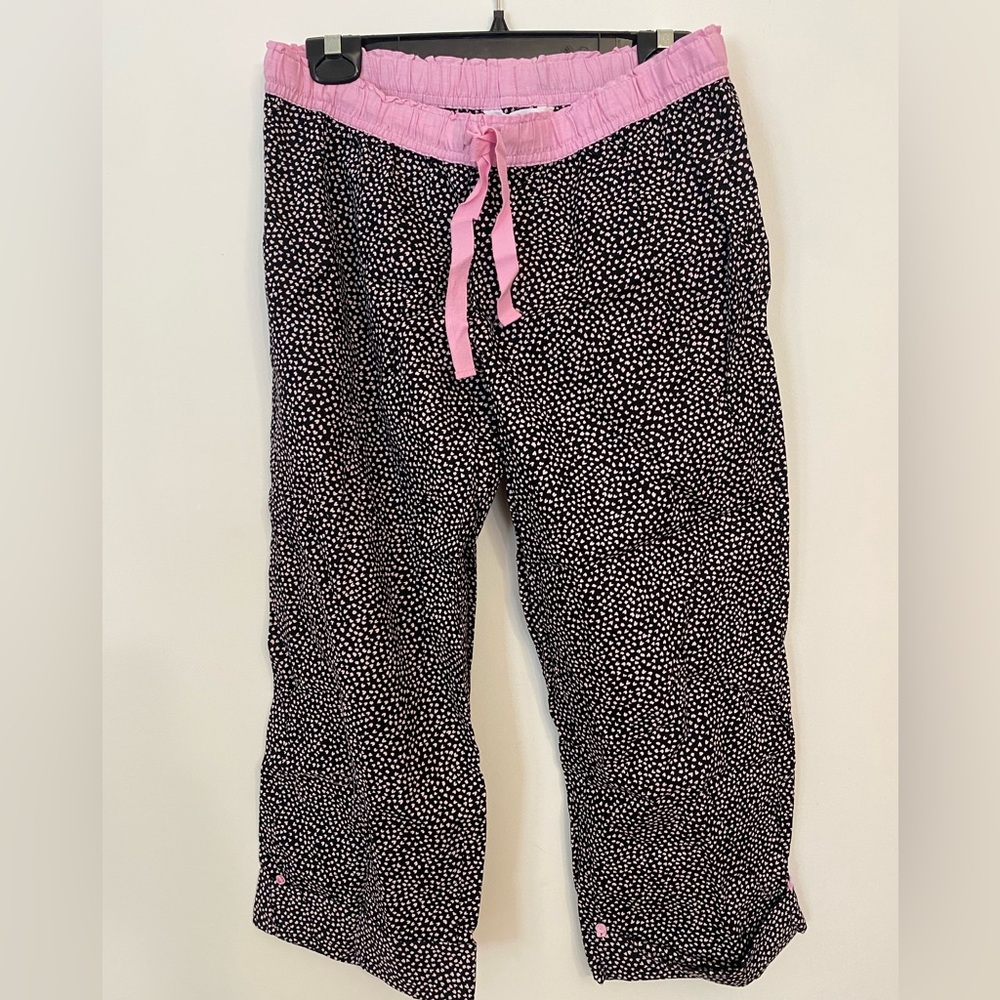 2010 Victoria’s Secret VS cotton sleep pajama pants - heart print rare vintage